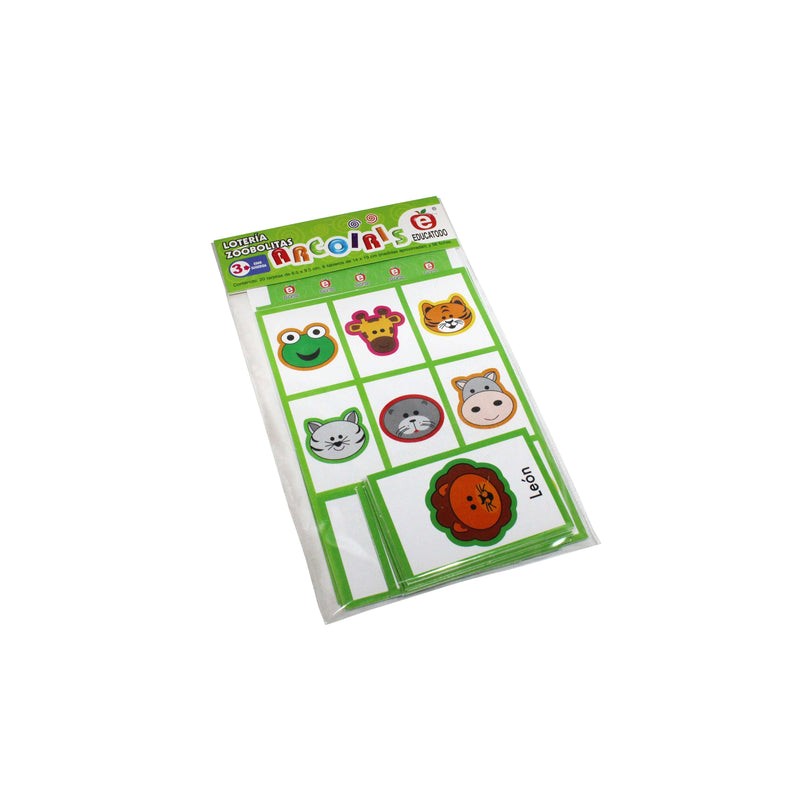 Lotería Arcoíris Zoobolitas