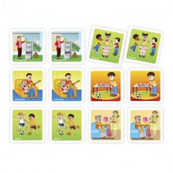 Memopares de Valores c/54 Tarjetas Estireno Cal 15