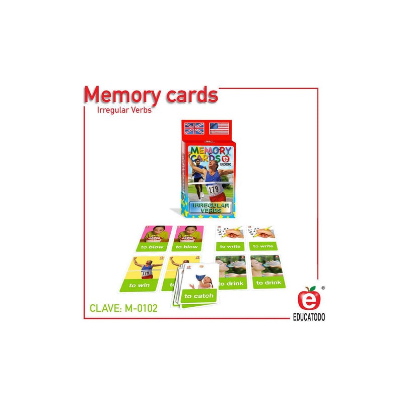 Memory Cards Irregular Verbs