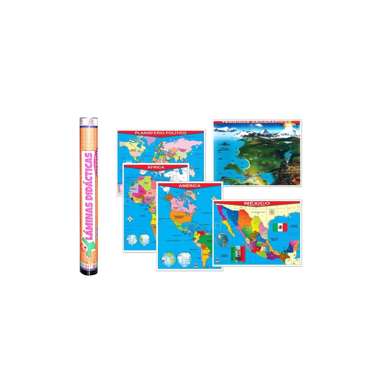 Colección de Pósters Geografía