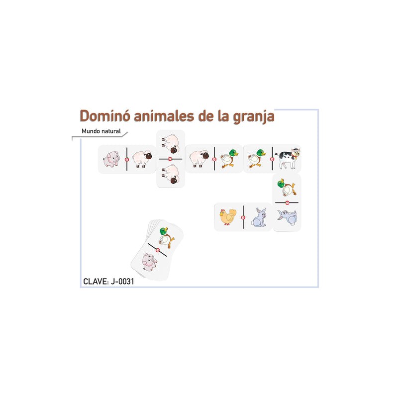 Dominó Animales de La Granja