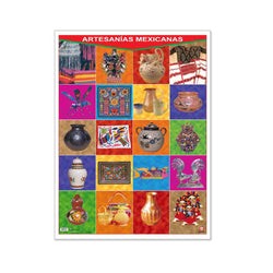 Póster Artesanías Mexicanas