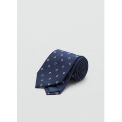 Corbata 100% seda de mora estructura