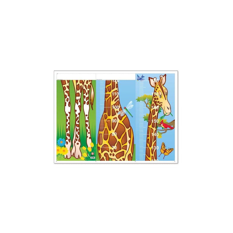 Póster Crecigrama Jirafa