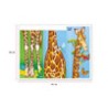 Póster Crecigrama Jirafa
