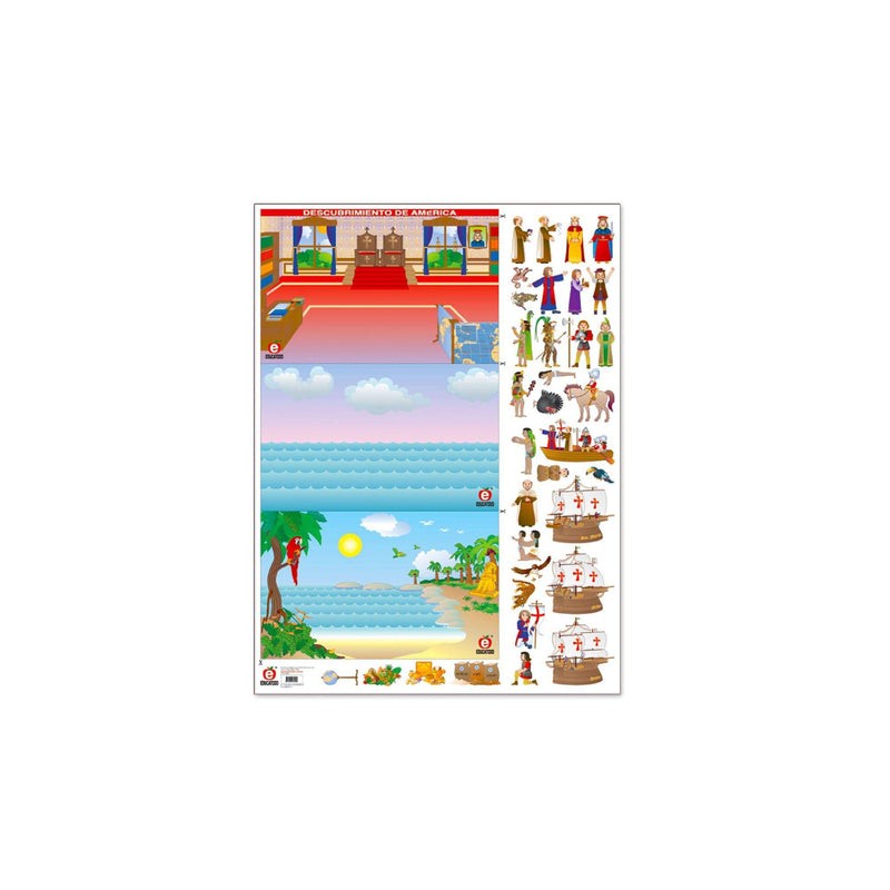 Póster Descubrimiento de América