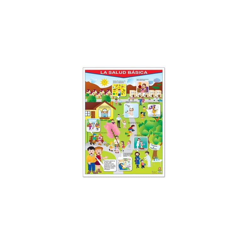 Póster La Salud Básica