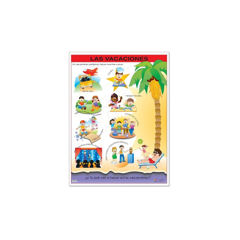 Póster Las Vacaciones