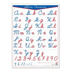 Póster Letra Cursiva