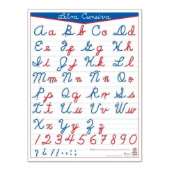 Póster Letra Cursiva