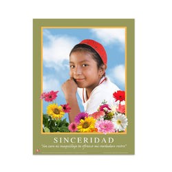 Póster Motivacional Sinceridad