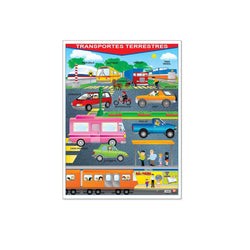Póster Transportes Terrestres