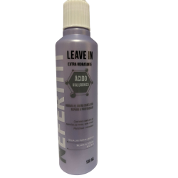 Línea ácido hialurónico leave in spray repara puntas abiertas, controla el frizz 130ml - Nefertiti