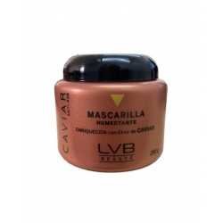 Mascarilla humectante con elixir de caviar, nutre y humecta aporta fuerza y resistencia 250g - LVB Beauté