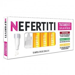 Ampolleta Intensiva Alcalina-Jalea Real recupera fuerza, brillo y elasticidad 10*20ml- Nefertiti