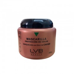 Mascarilla Proteccion de Color nutre en profundidad, otorga protección, elasticidad y brillo 250g - LVB Beauté