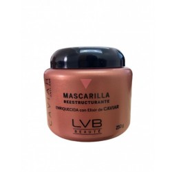 Mascarilla Reestructurante para cabellos resecos y procesados, hidrata profundamente 250g - LVB Beauté