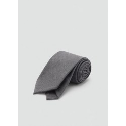 Corbata lisa 100% lana