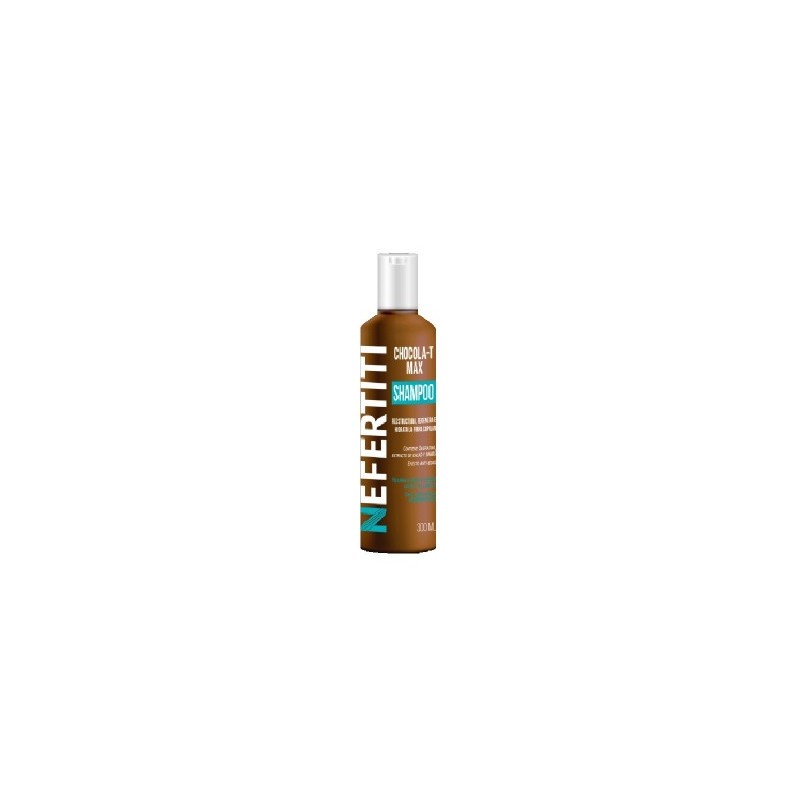 Chocola-T Max Shampoo restructurante, hidrata el cabello dañado o sobreprocesado 300ml - Nefertiti
