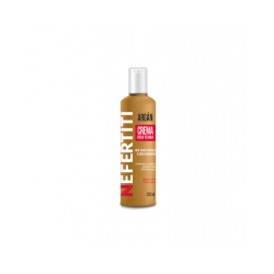Línea argán Crema para peinar con aceite de suaviza y revitaliza, reduce el frizz 300ml - Nefertiti