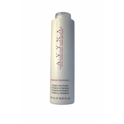 Ialuronico Shampoo perfecto para cabellos muy procesados, deshidratados y maltratados 500ml - AVYNA