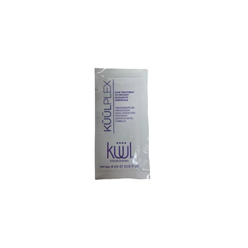 Plex 24 sobres de Tratamiento de prevención para daños por procesos químicos en el cabello 4ml.- Kuul