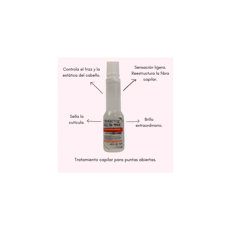 Silica all in one Tratamiento capilar para puntas abiertas. 144 ml-Nutrapel