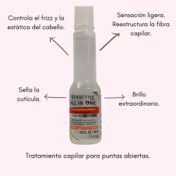 Silica all in one Tratamiento capilar para puntas abiertas. 144 ml-Nutrapel
