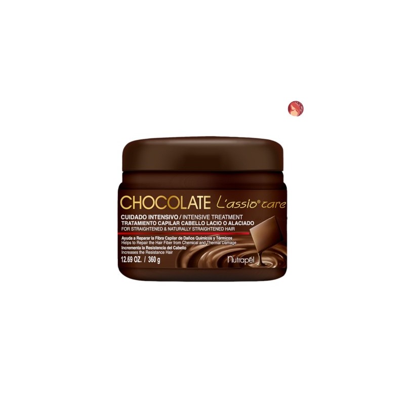 Lassio mascarilla Repara la fibra capilar de daños químicos y térmicos 360g-Nutrapel