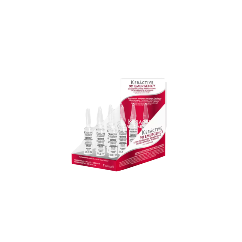 Ampolletas 911Tratamiento capilar intensivo en ampolletas de emergencia.-Nutrapel