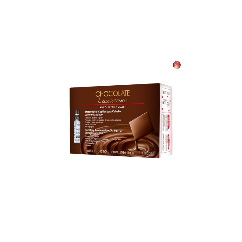 Lassio ampolletas Fortalece repara y mejora el aspecto de las puntas abiertas 12 ampolletas-Nutrapel