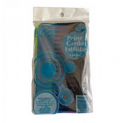 Peine Cardo Estilista - Mopi 6 piezas