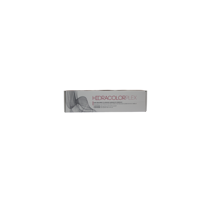 Plex 24 sobres que refuerza los enlaces del cabello, para una estructura interna perfecta de 4ml. - Hidracolor