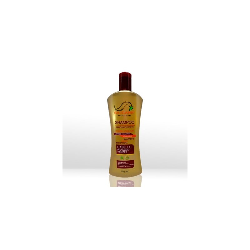 Shampoo Reestructurante Care Color para cabello Procesado y Dañado - Silicare 400 ml.