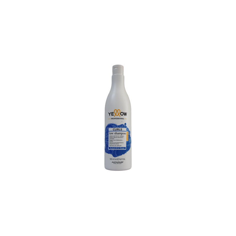 Curls shampoo suave hidratación y anti-frizz 500ml-YELLOW