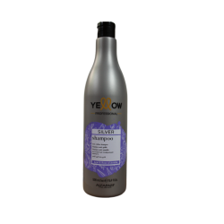 Silver shampoo anti amarillo para rubios fríos y canas 500ml - Yellow