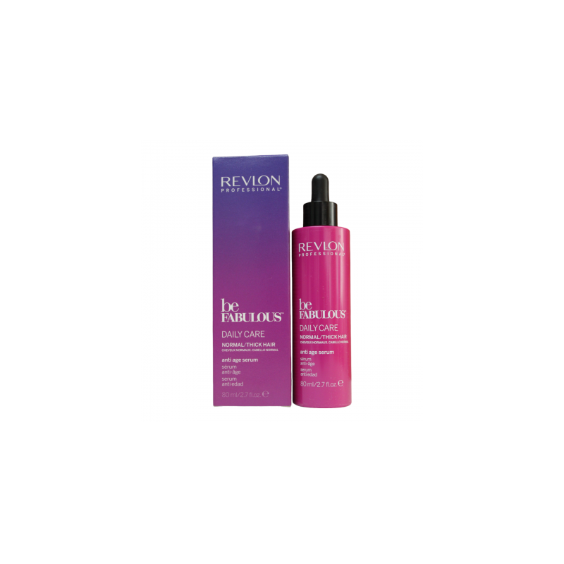Be Fabulous cabello normal Serum Anti-Edad Mantiene la hidratación y nutrición. Protege el color 80ml - Revlon