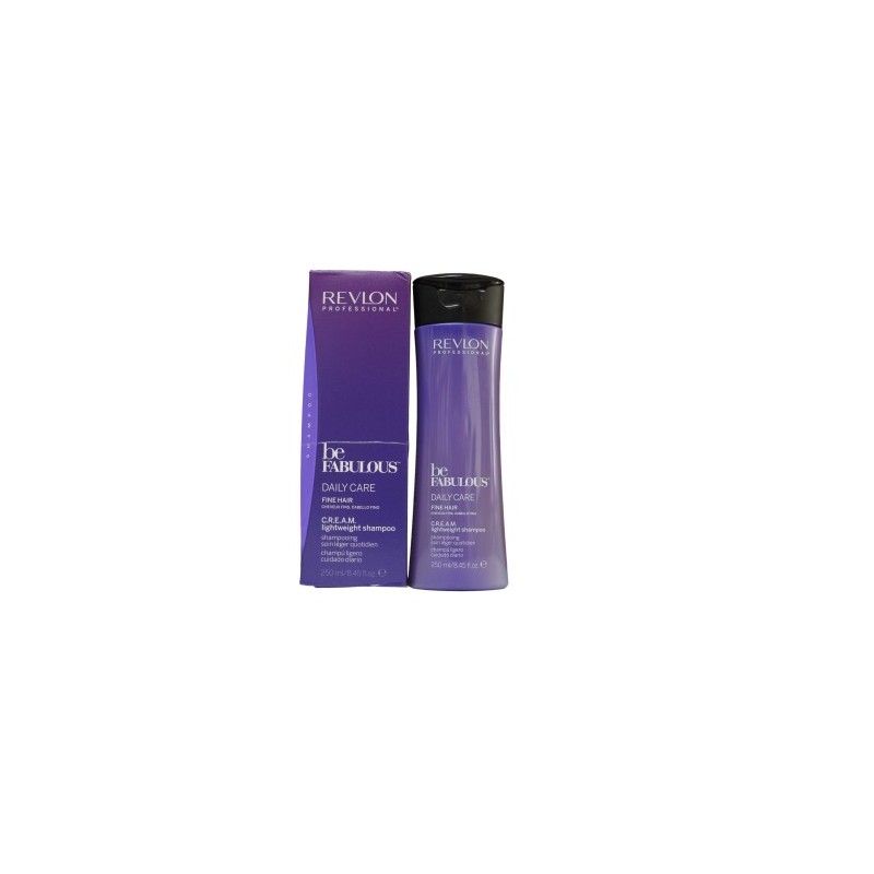 Be Fabulous Shampoo cabello fino y delicado. Adecuado para uso diario. 250 ml - Revlon