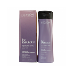 Be Fabulous curly shampoo para el cuidado diario del cabello rizado y ondulado 250ml- Revlon