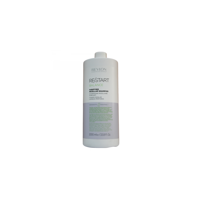 Restart balance purifying shampoo Ayuda a equilibrar el cuero cabelludo 1L- Revlon