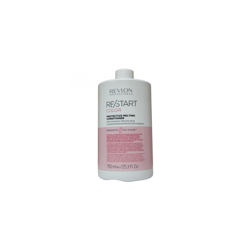 Restart color melting conditioner Reduce e iguala la porosidad en la fibra capilar 750 ml- Revlon