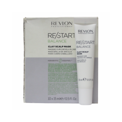 Restart balance clay scalp mask 10x15ML-Revlon