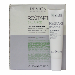 Restart balance clay scalp mask 10x15ML-Revlon
