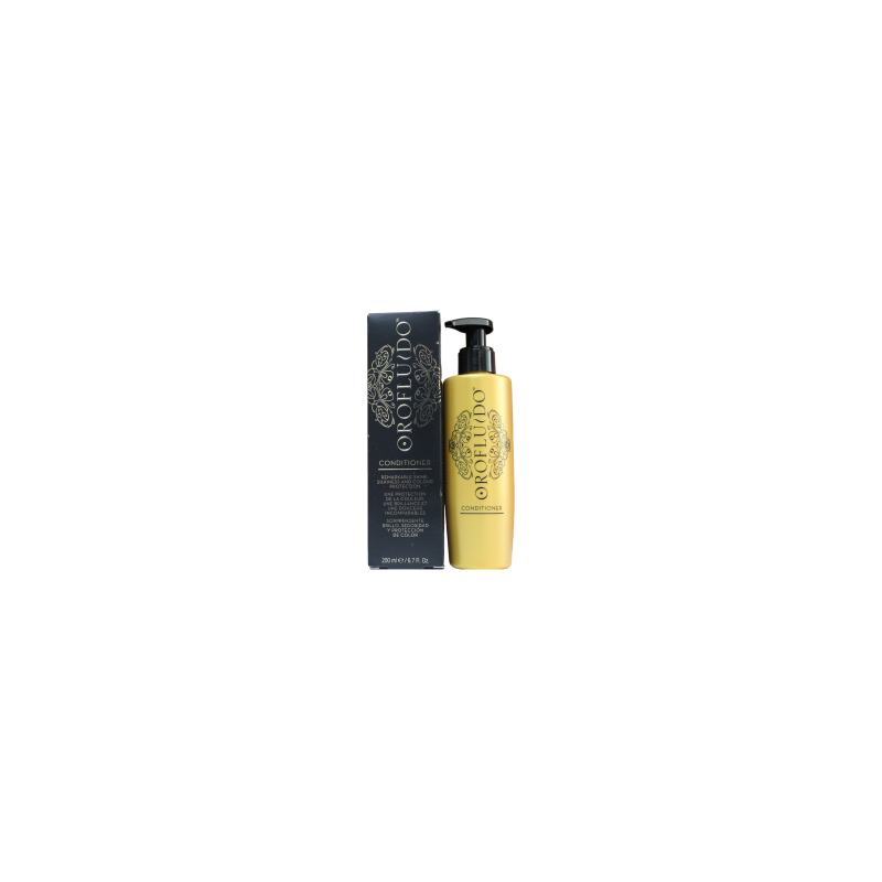 Oro Fluido original Acondicionador, con aclarado para cabello natural o teñido 200 ml - Revlon