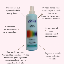 Tratamiento dos fases repara el cabello seco y dañado 300ml - Isseda