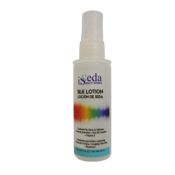 Loción seda brinda protección térmica, aporta brillo y sedosidad, protege cabello teñido 60ml - Isseda