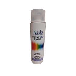Shampoo Matizant Violet neutraliza visos amarillos en cabello gris y rubio 300ml - Isseda