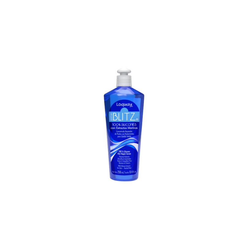 Concentrado reparador de puntas termo protector con humectantes para cabello teñido 250ml - Loquay