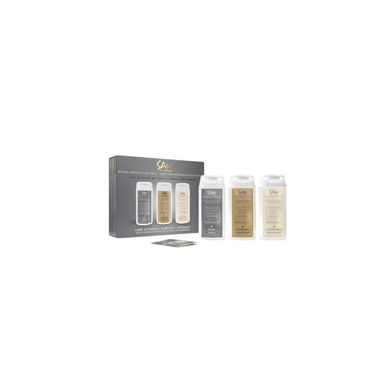 Botox capilar alaciante crea un alaciado prolongado y libre de daños 3 piezas - Loquay