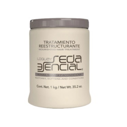 Tratamiento reestructurante y nutritivo para cabello seco, maltratado o químicamente procesado 1k - Loquay